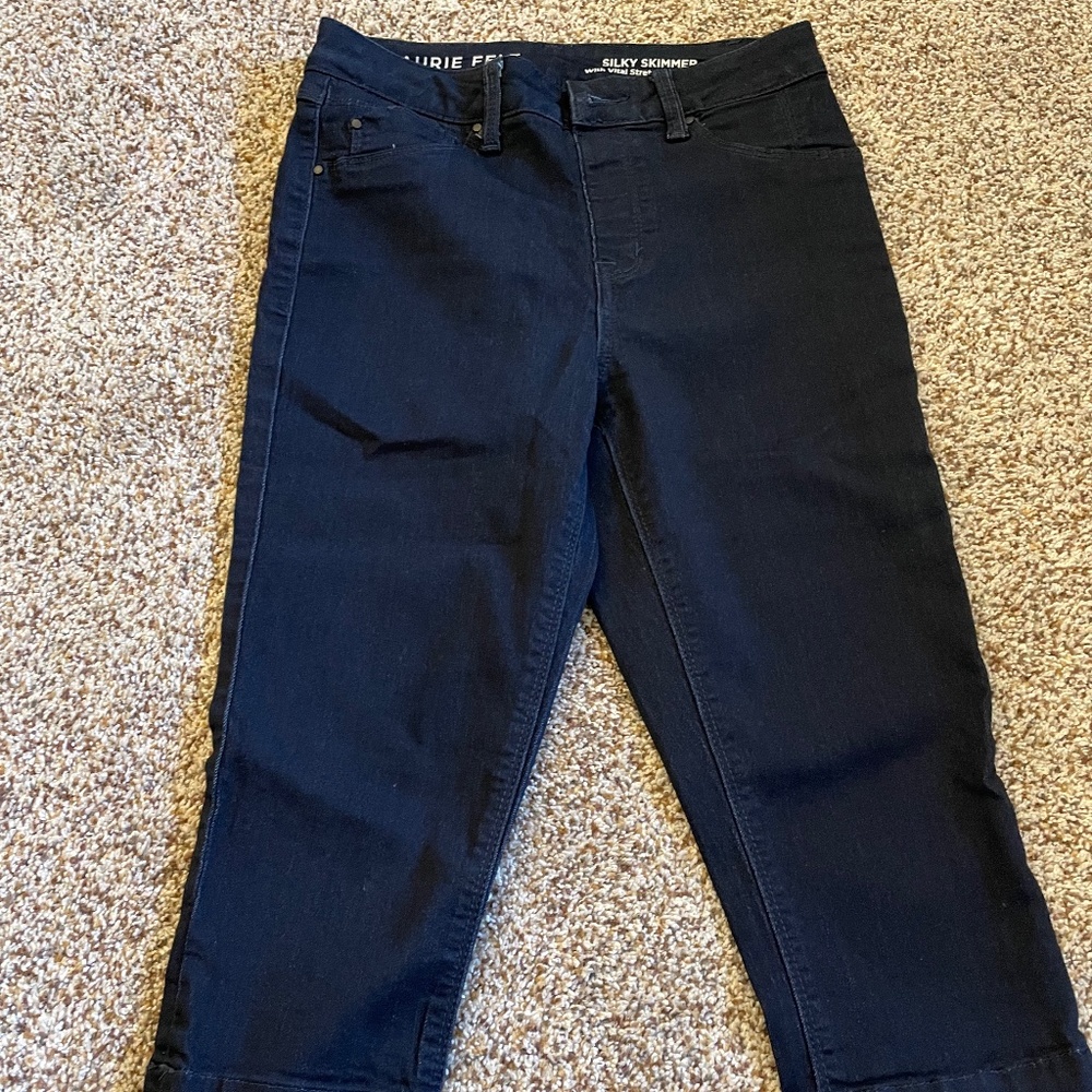 Laurie Felt Silky Denim Skimmer